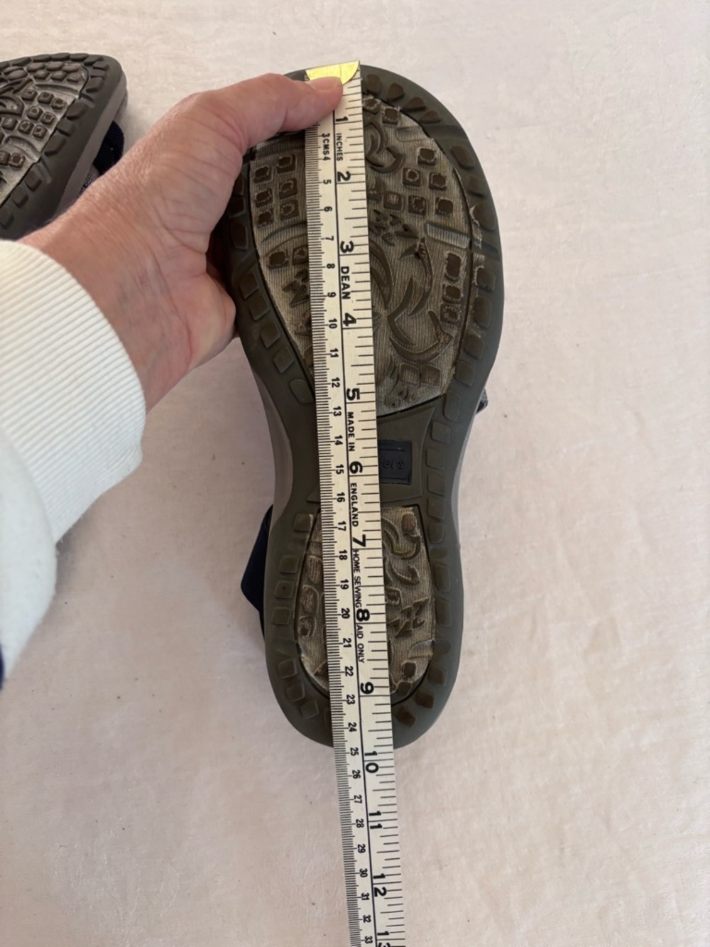 Skechers Women's Navy and Gray Strappy Sandals - Picture 11 of 13